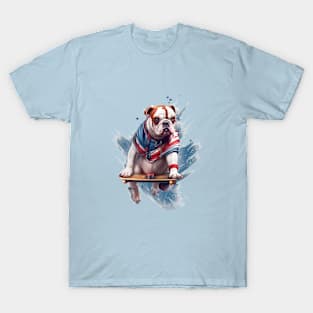 Bulldog superhero T-Shirt